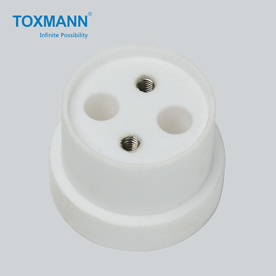 Bộ phận gia công máy tiện CNC bằng nhựa POM Chèn ren bề mặt Burring