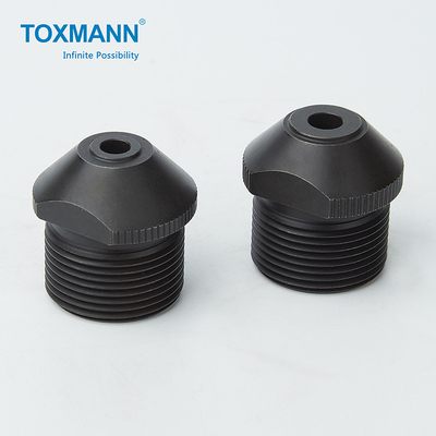 Bộ phận tiện tự động Multiscene SKD61 Knurled Nuts Kết thúc bằng oxit đen