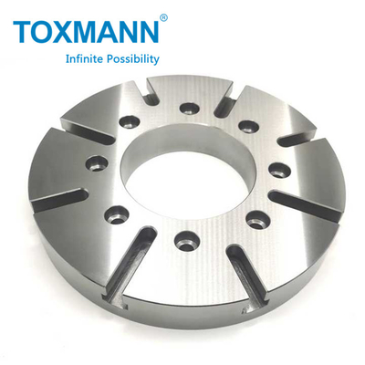 CNC Lathe Processing Parts Đồng hợp kim thép Flange Plate Máy điều khiển số bền Trung tâm gia công CNC