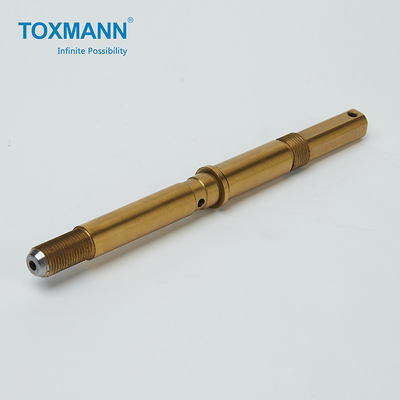 Bộ phận gia công máy tiện CNC bằng đồng Trục Dung sai 0,01mm