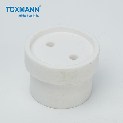 Bộ phận gia công máy tiện CNC bằng nhựa POM Chèn ren bề mặt Burring