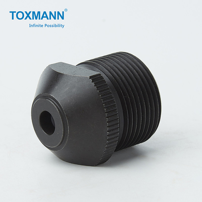 Bộ phận tiện tự động Multiscene SKD61 Knurled Nuts Kết thúc bằng oxit đen