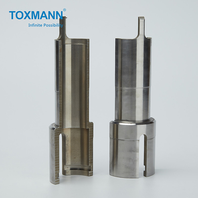 ISO9001 Máy tiện CNC Bộ phận kim loại gia công RA0.8 Vật liệu DC53 bền