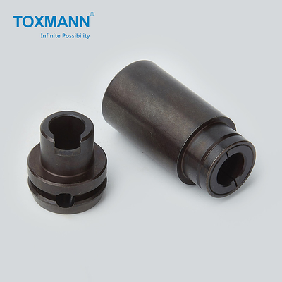 Miệng cho ăn Các bộ phận được tiện chính xác CNC Hoàn thiện màu đen chống axit