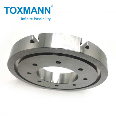 CNC Lathe Processing Parts Đồng hợp kim thép Flange Plate Máy điều khiển số bền Trung tâm gia công CNC