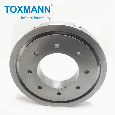 CNC Lathe Processing Parts Đồng hợp kim thép Flange Plate Máy điều khiển số bền Trung tâm gia công CNC
