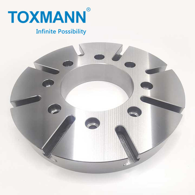 CNC Lathe Processing Parts Đồng hợp kim thép Flange Plate Máy điều khiển số bền Trung tâm gia công CNC