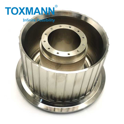 Các bộ phận gia công CNC chính xác Stainless steel S136 base code plate CNC lathe machining parts