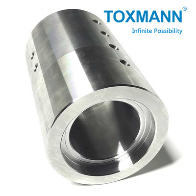 Bộ phận gia công CNC OEM Trục quay P20 Phần cứng đúc chính xác cao Đầu nối ống lắp đường ray