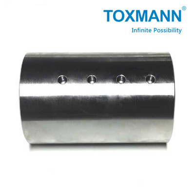 Bộ phận gia công CNC OEM Trục quay P20 Phần cứng đúc chính xác cao Đầu nối ống lắp đường ray
