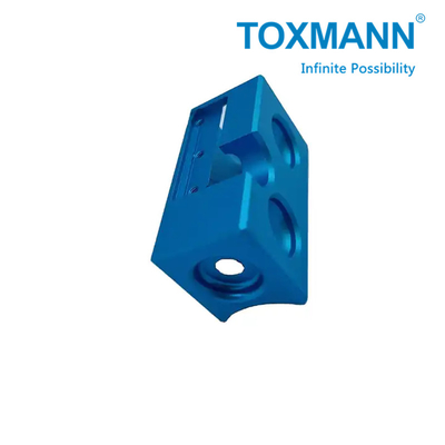 CNC tùy chỉnh Máy gia công chính xác màu xanh anodized nhôm thép không gỉ