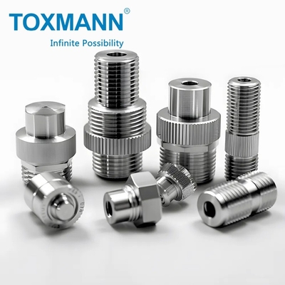 Bộ phận vít máy CNC tùy chỉnh Độ chính xác cao Vít nhôm thép không gỉ Dịch vụ gia công CNC Bộ phận thép CNC