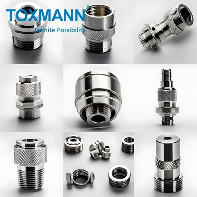OEM CNC Machining Dịch vụ tùy chỉnh Stainless Steel Aluminum Threaded Parts CNC Machining