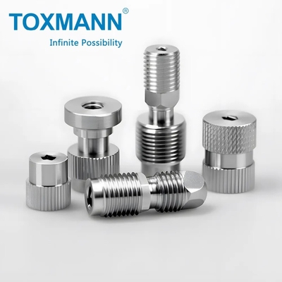 OEM CNC Machining Dịch vụ tùy chỉnh Stainless Steel Aluminum Threaded Parts CNC Machining