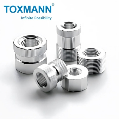 OEM CNC Machining Dịch vụ tùy chỉnh Stainless Steel Aluminum Threaded Parts CNC Machining