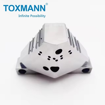 Đặt hàng tùy chỉnh bề mặt kim loại Mức độ oxy hóa được đánh bóng cao Phương pháp xử lý niken kết cấu CNC Milling