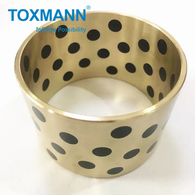 OEM máy tùy chỉnh chính xác Cnc gia công kim loại phần graphite chứa đồng Brass Bushing