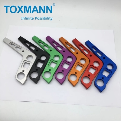 Chuyển động chuông chuông hai vòng bi ngắn ném CNC phần mài nhôm 6061-T6 Anodized chính xác cao