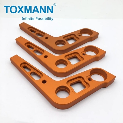 Chuyển động chuông chuông hai vòng bi ngắn ném CNC phần mài nhôm 6061-T6 Anodized chính xác cao
