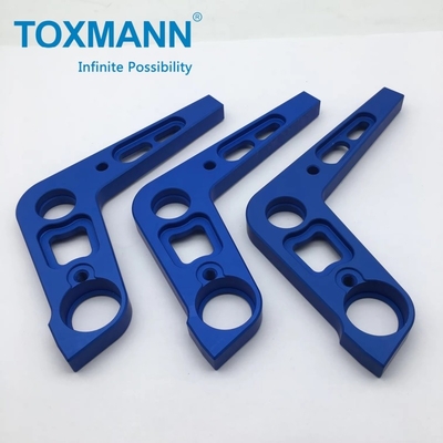 Chuyển động chuông chuông hai vòng bi ngắn ném CNC phần mài nhôm 6061-T6 Anodized chính xác cao