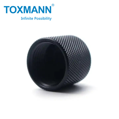CNC chính xác xoay bộ phận nhôm âm thanh chuyển đổi nút
