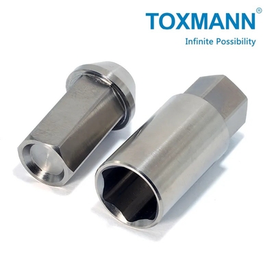 Gr5 Titanium Cnc quay bộ phận M12 M14 xe ô tô bánh xe cuộn Lug hạt
