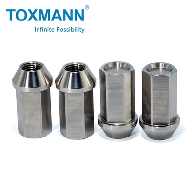 Gr5 Titanium Cnc quay bộ phận M12 M14 xe ô tô bánh xe cuộn Lug hạt