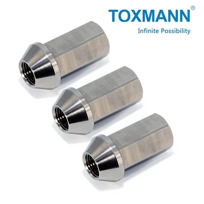 Gr5 Titanium Cnc quay bộ phận M12 M14 xe ô tô bánh xe cuộn Lug hạt